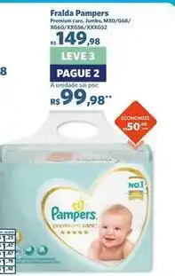 Sam's Club Pampers - fralda oferta
