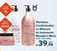 Sam's Club Vale - shampoo, condicionador ou máscara de tratamento oferta