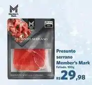 Sam's Club Member's mark - presunto serrano oferta