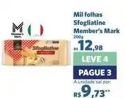 Sam's Club Member's mark - mil folhas sfogliatine oferta