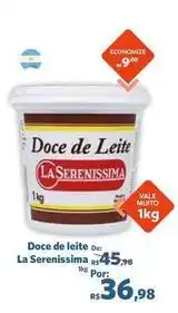 Sam's Club Serenissima - doce de leite oferta