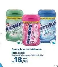 Sam's Club Fresh - goma de mascar mentos pure oferta