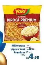 Sam's Club Yoki - milho para pipoca premium por: oferta