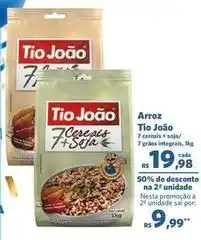 Sam's Club Tio joão - arroz oferta