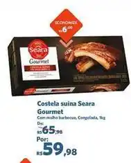Sam's Club Gourmet - costela suína oferta