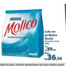 Sam's Club Nestlé - leite em pó molico oferta