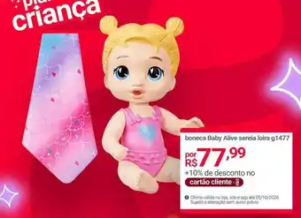 Baby - boneca baby sería loira g1477