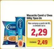 Spani Atacadista Camil - macarrão c/ovos oferta