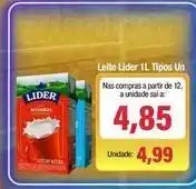 Spani Atacadista Lider - leite oferta