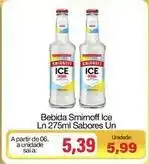 Spani Atacadista Smirnoff - bebida ice ln 275ml sabores un oferta