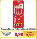 Spani Atacadista Colgate - escova dental classic c/4 un oferta