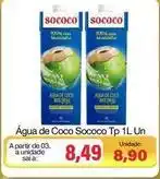 Spani Atacadista Sococo - água de coco oferta