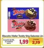 Spani Atacadista Toddy - biscoito wafer oferta