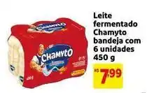 Mercado Extra Chamyto - leite fermentado bandeja com 6 unidades oferta