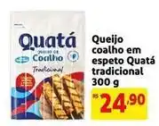 Mercado Extra Quatá - queijo coalho em espeto tradicional oferta