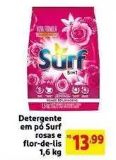 Mercado Extra Surf - detergente em pó rosas e flor-de-lis oferta