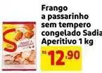 Mercado Extra Sadia - frango a passarinho sem tempero congelado oferta