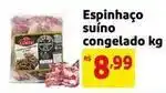 Mercado Extra Espinaço suíno congelado oferta