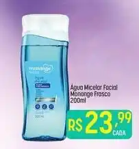 Muffato Monange - água micelar facial frasco 200ml oferta