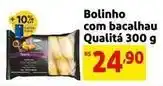 Mercado Extra Qualitá - bolinho com bacalhau qualità oferta