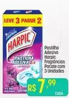 Muffato Harpic - pastilhas adesiva fragrâncias oferta