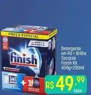 Muffato Finish - detergente em po + brilho secante oferta