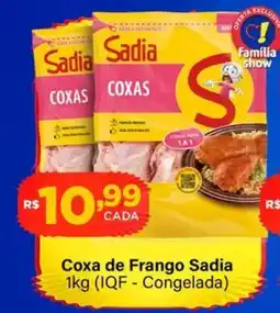 Super Show Coxa de frango sadia oferta