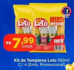 Super Show Kit de temperos leto oferta
