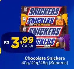 Super Show Chocolate snickers oferta