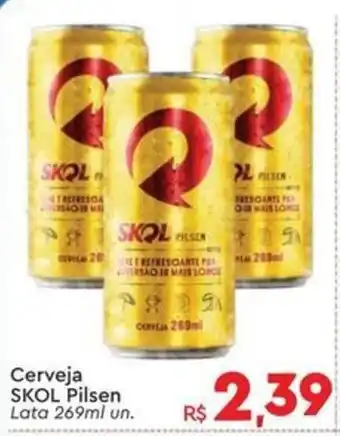 Cerveja skol pilsen