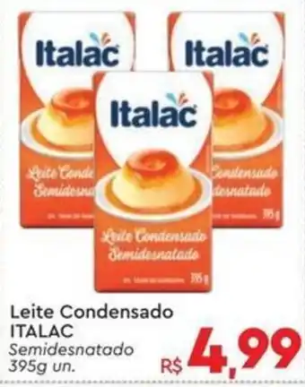 Leite Condensado Italac Semidesnatado