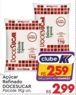 Komprao Atacadista Açúcar Refinado Docesucar oferta