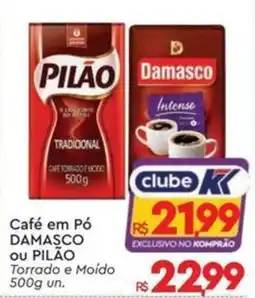 Komprao Atacadista Café em Pó Damasco ou Pilão oferta