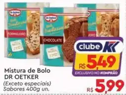 Komprao Atacadista Mistura de Bolo DR OETKER oferta