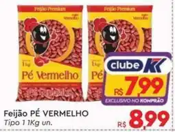 Komprao Atacadista Feijão pé vermelho oferta