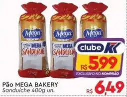Komprao Atacadista Pão mega bakery sanduíche oferta