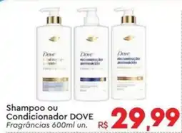 Komprao Atacadista Shampoo ou Condicionador DOVE oferta