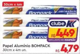 Komprao Atacadista Papel alumínio bompac oferta