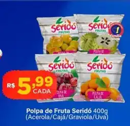 Super Show Polpa de fruta seridó oferta
