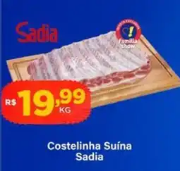 Super Show Costelinha Suína Sadia oferta