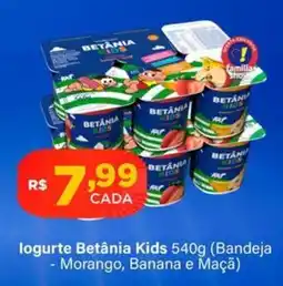 Super Show Iogurte betânia kids oferta