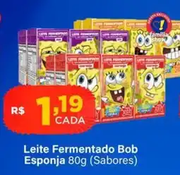 Super Show Leite fermentado bob esponja oferta