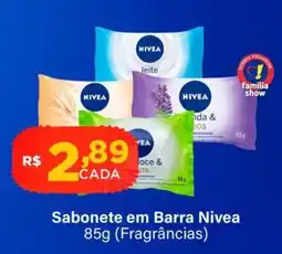 Super Show Sabonete em barra nivea oferta