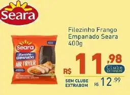 Extrabom Supermercados Filezinho frango empanado seara oferta
