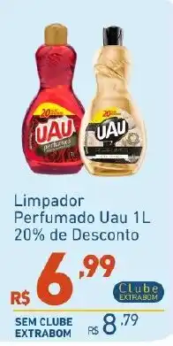 Extrabom Supermercados Limpador Perfumado Uau oferta