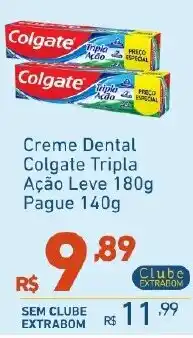 Extrabom Supermercados Creme Dental Colgate Tripla oferta