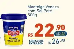 Extrabom Supermercados Manteiga venezia com sal pote oferta