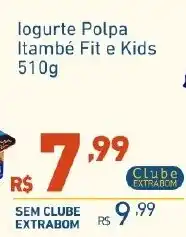 Iogurte Polpa Itambé Fit e Kids