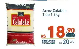 Extrabom Supermercados Arroz calafate tipo 1 oferta