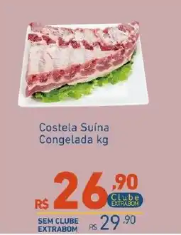 Extrabom Supermercados Costela Suína Congelada oferta